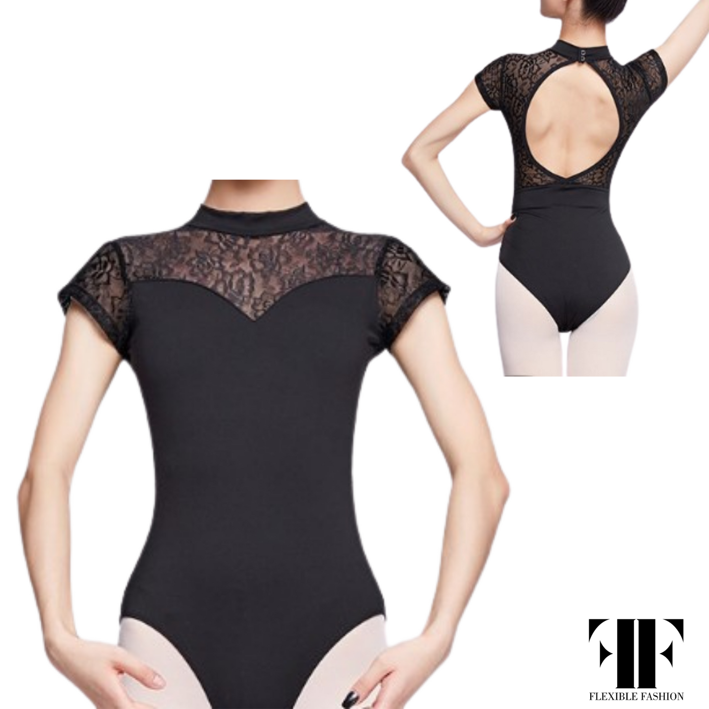 Love lace leotard (only 2 left)
