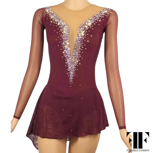 Maroon dream leotard