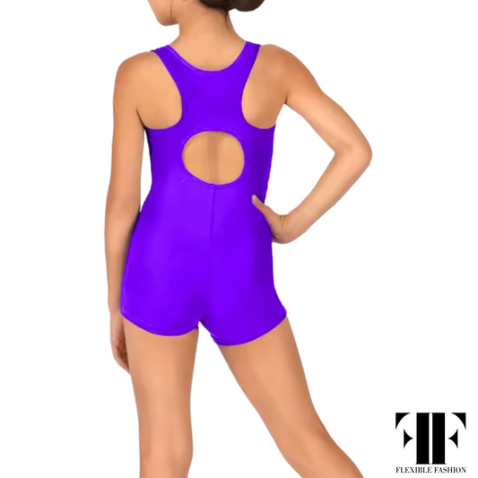 Racerback unitard