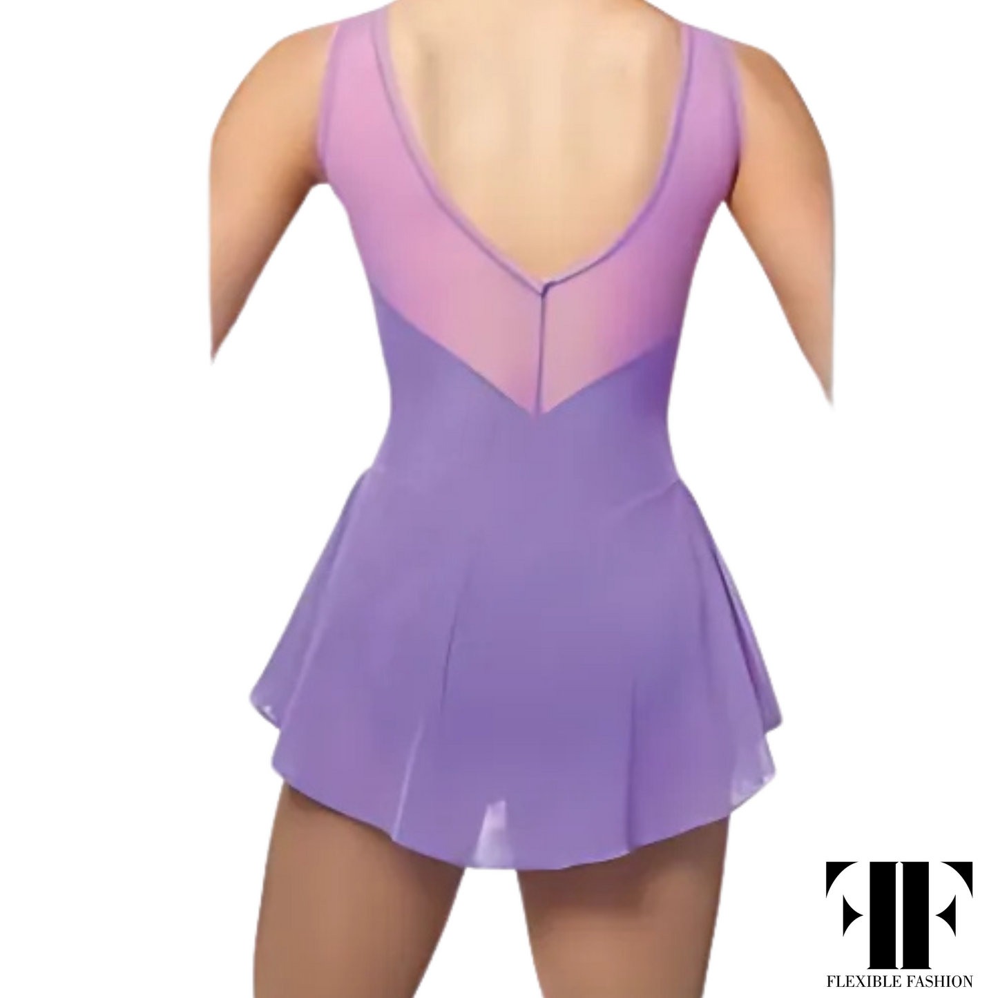Rhythmic sweet lavender leotard