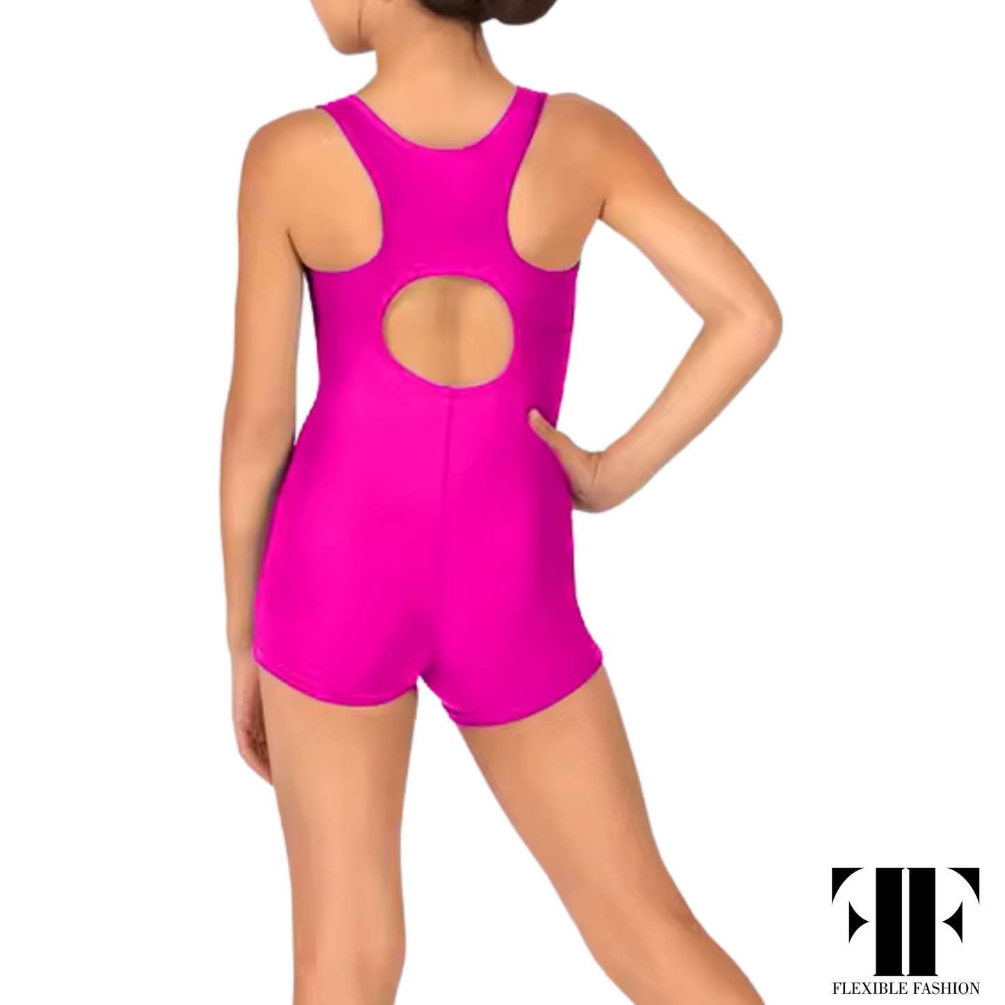 Racerback unitard