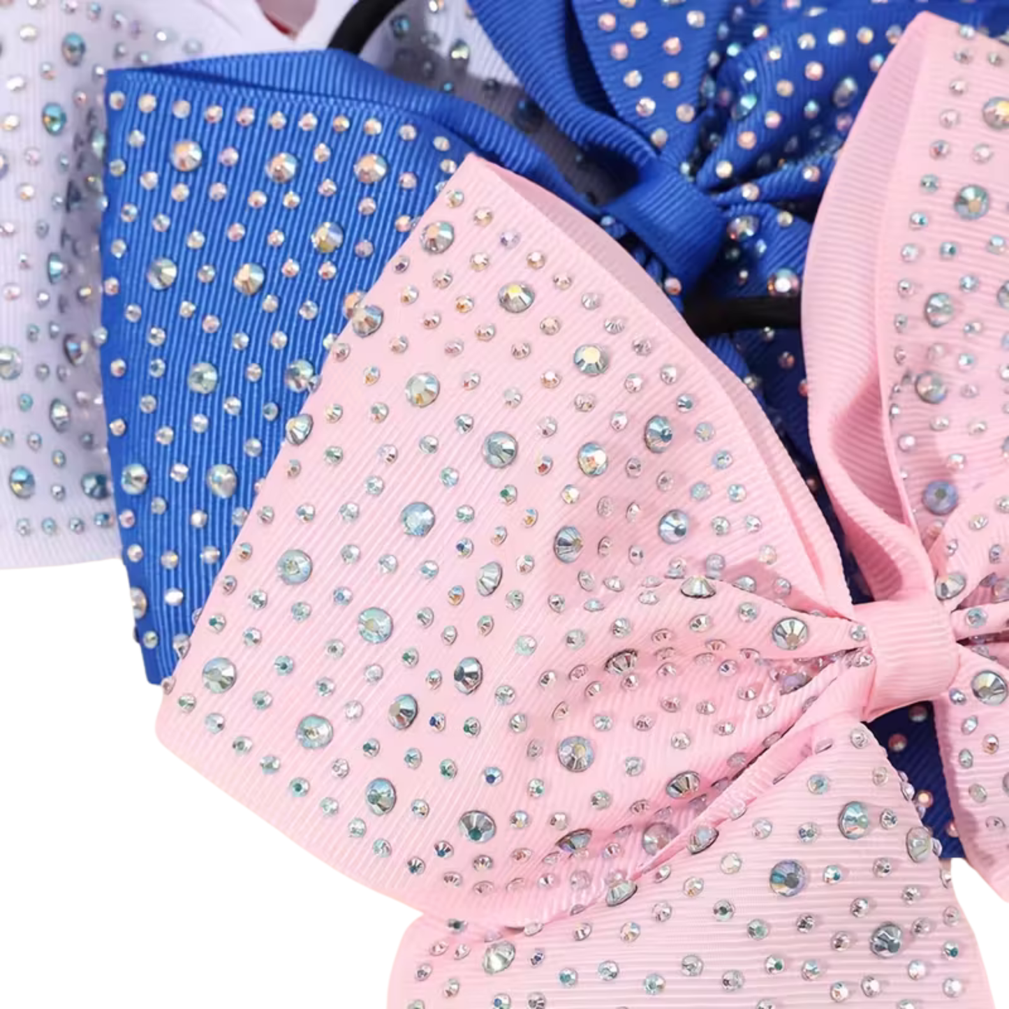 Elite rhinestone bows - Large