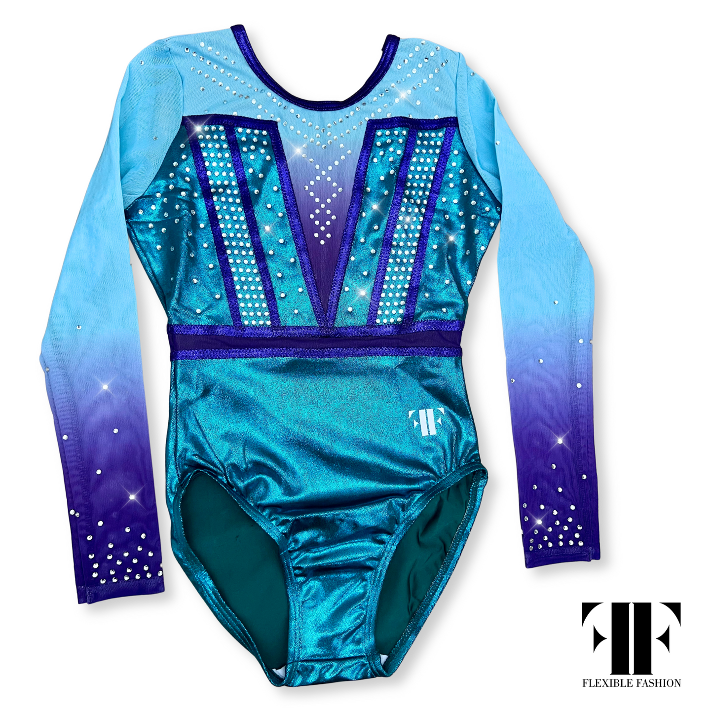 Dubai leotard - Teal