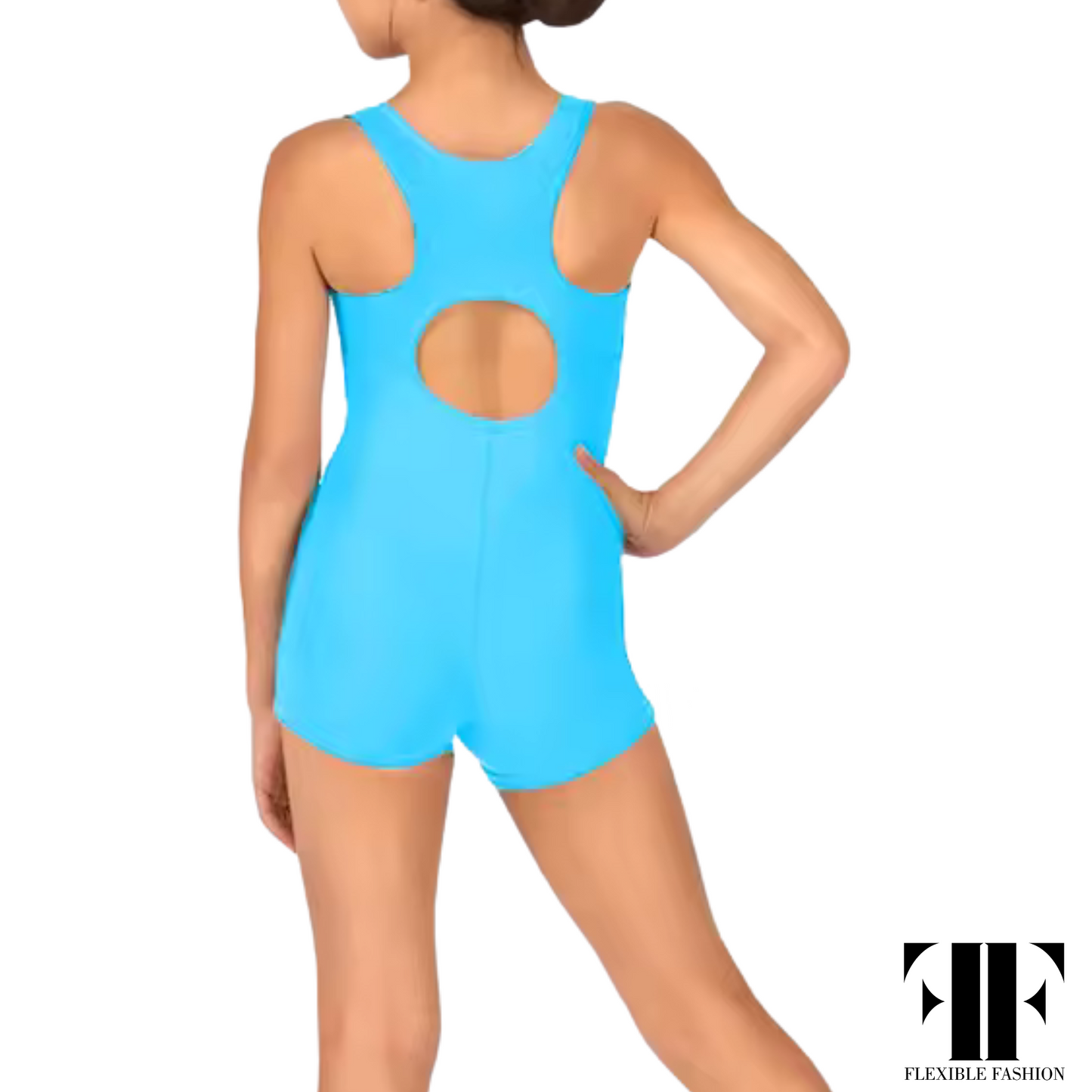 Racerback unitard