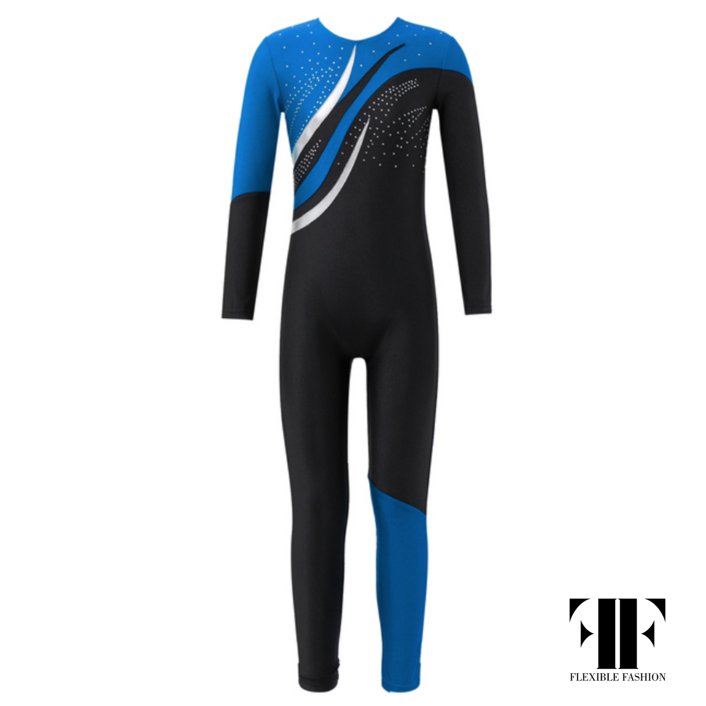 Colour block unitard