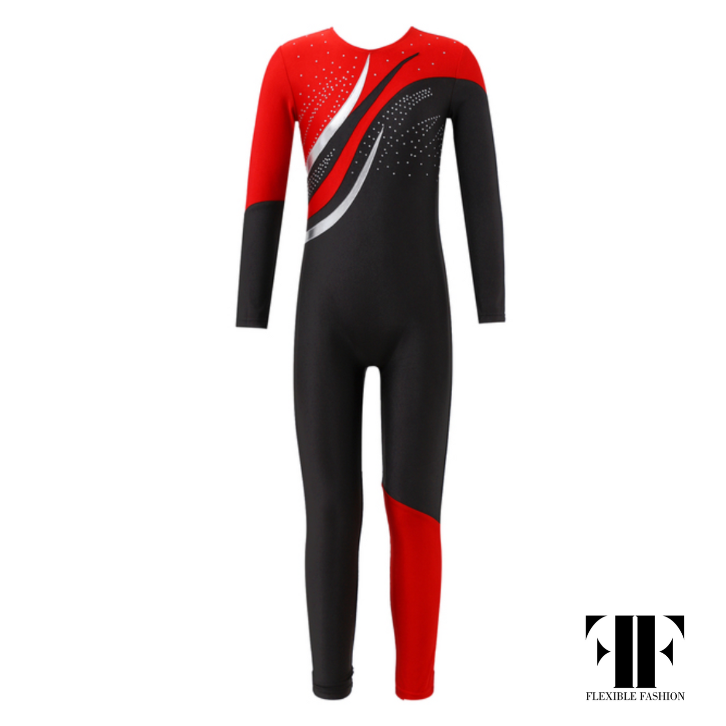 Colour block unitard