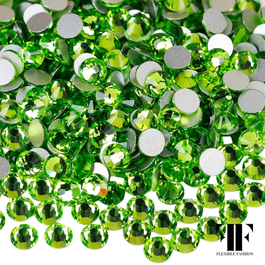Rhinestones - Light green