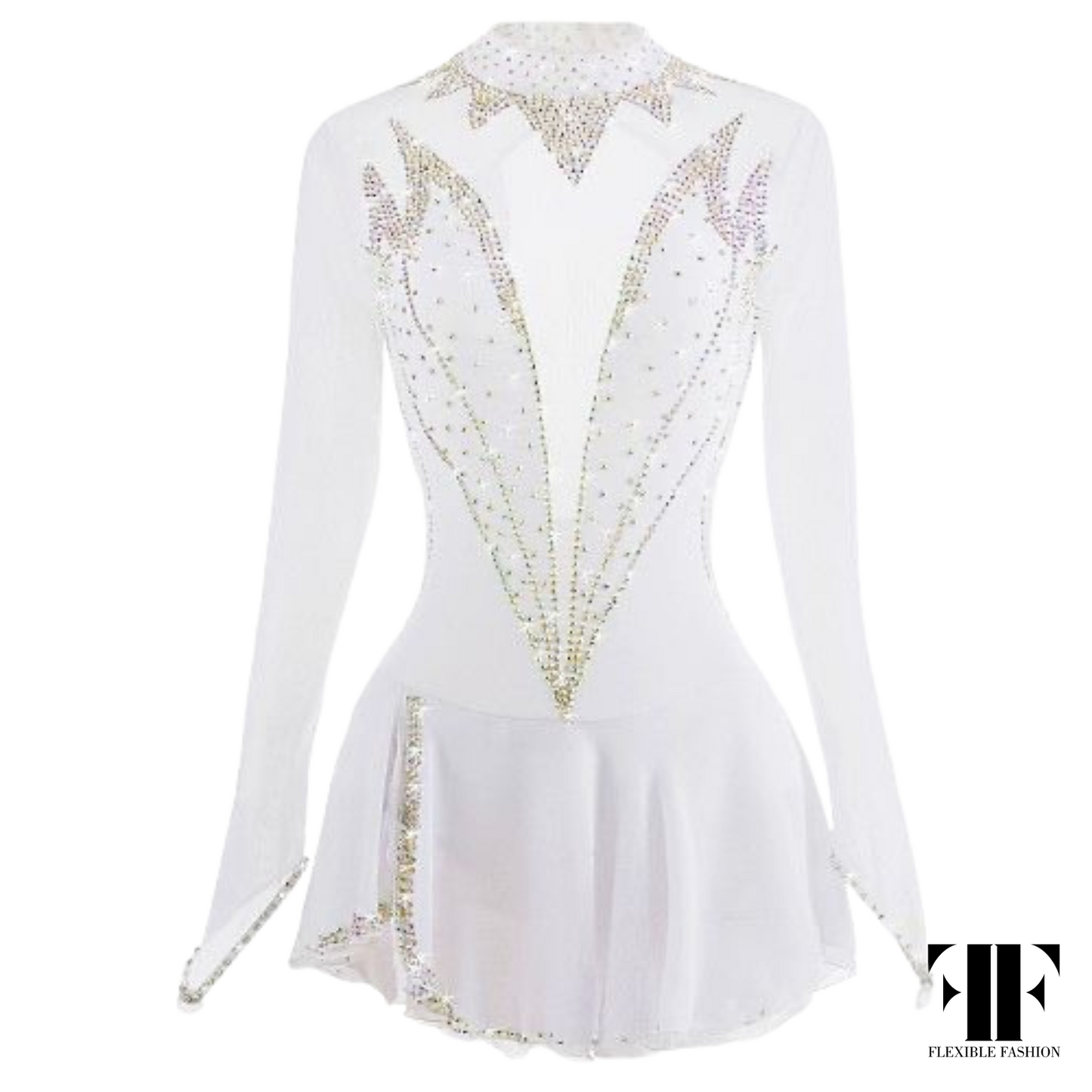 Snow White leotard girls gymnastics leotard by Flexible Fashion