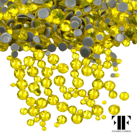 Rhinestones - Yellow