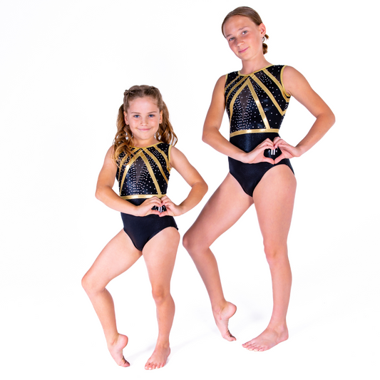 Grace Leotard - Gold (4-5yr)