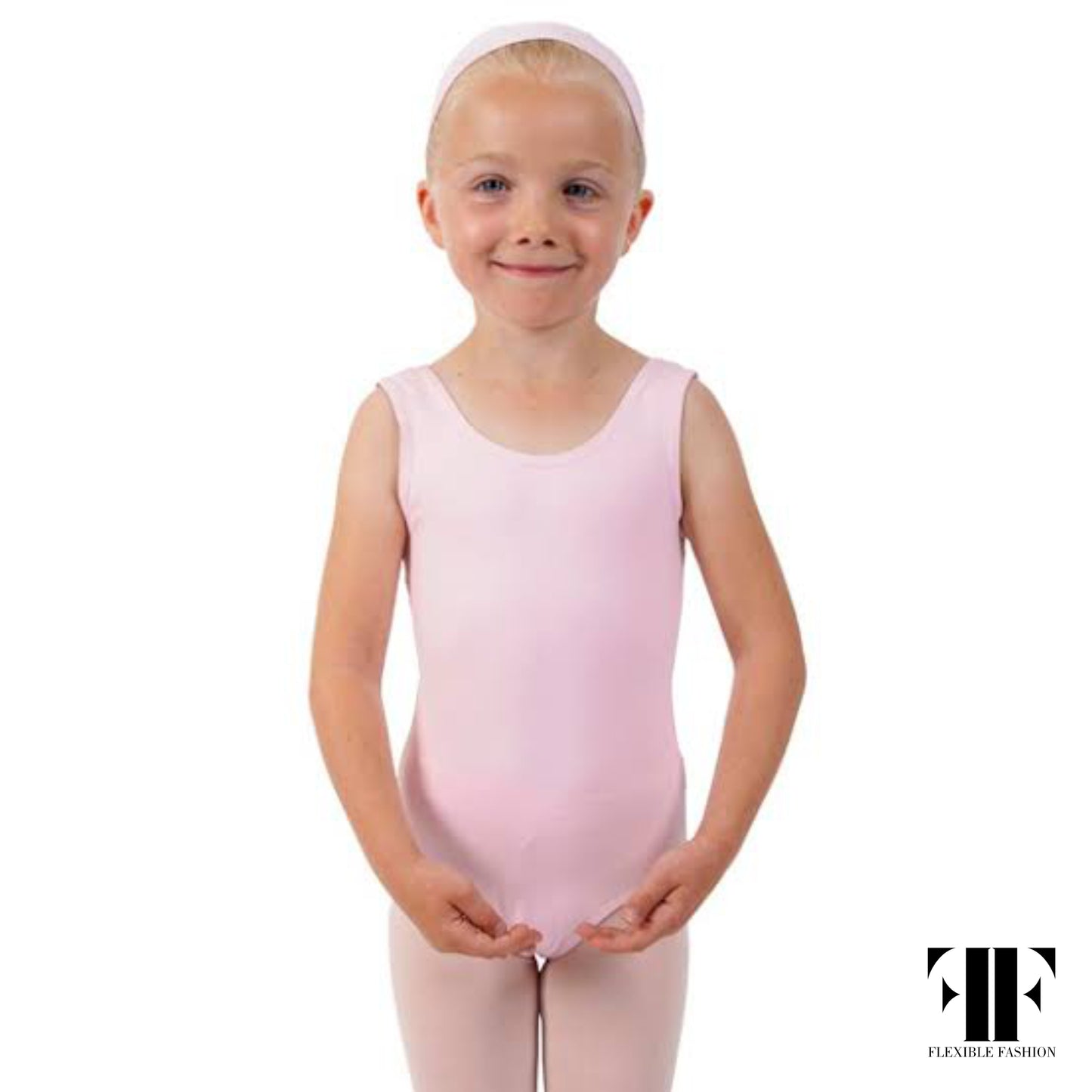 Sleeveless lycra leotard