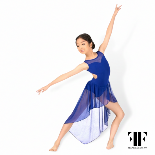 Pirouette leotard girls gymnastics leotard by Flexible Fashion