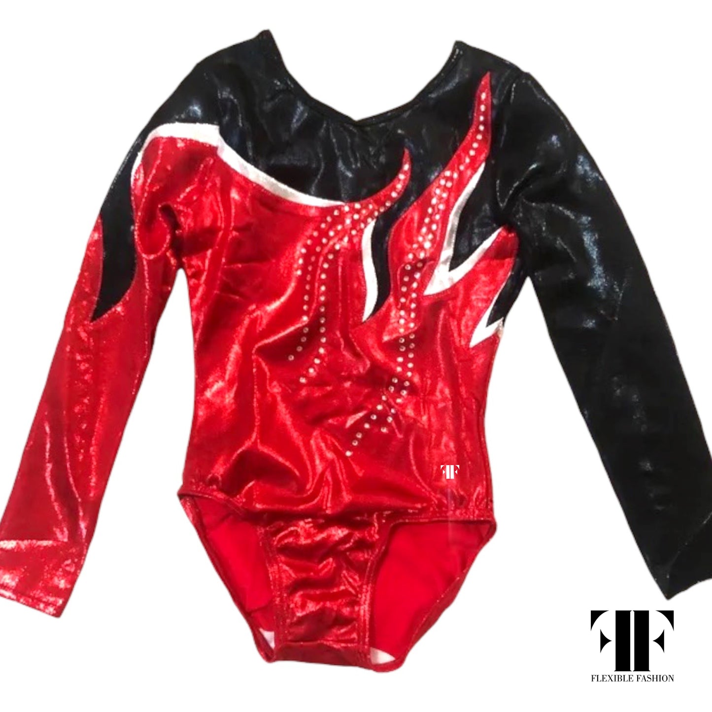 Rubi red leotard