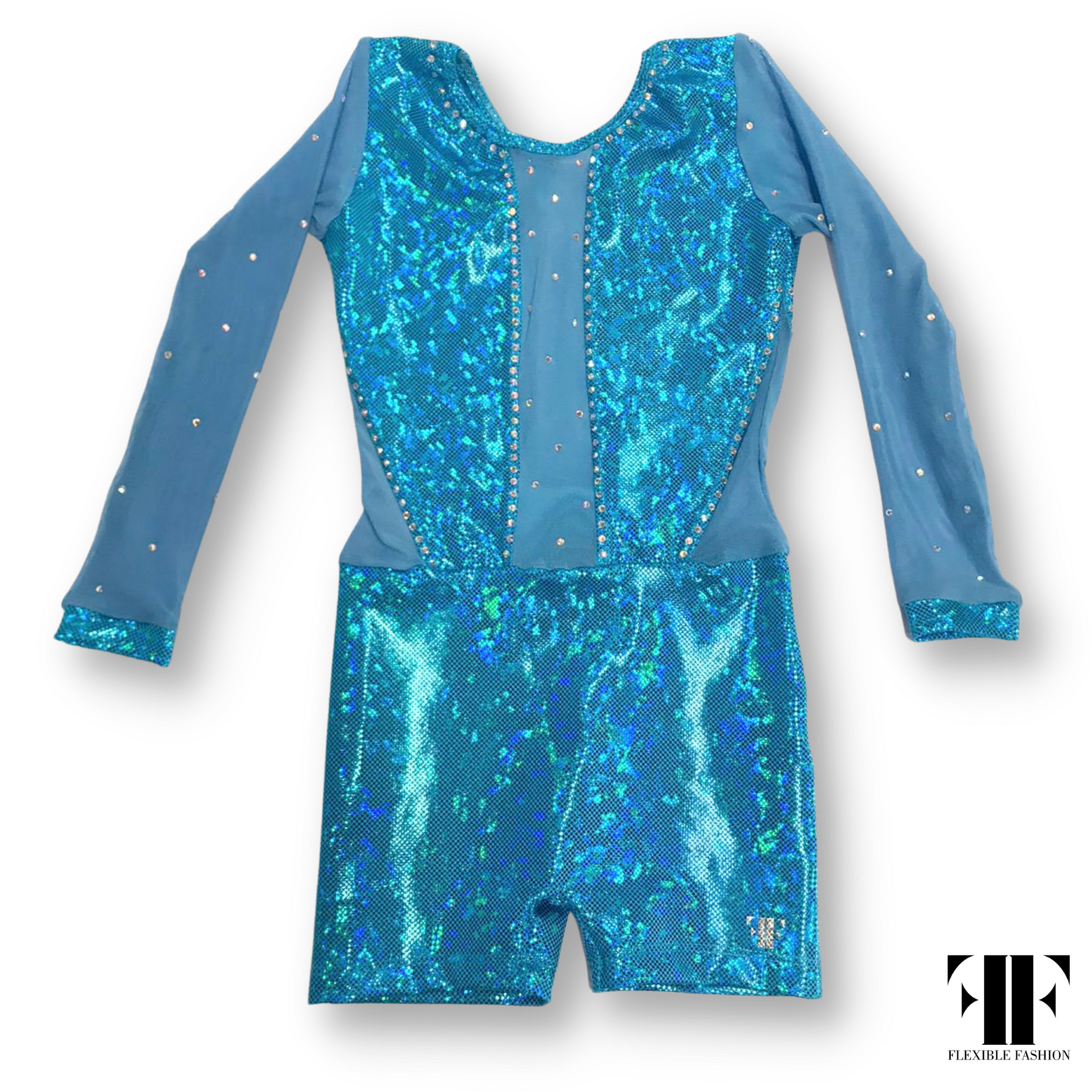 Trendy Turquoise unitard