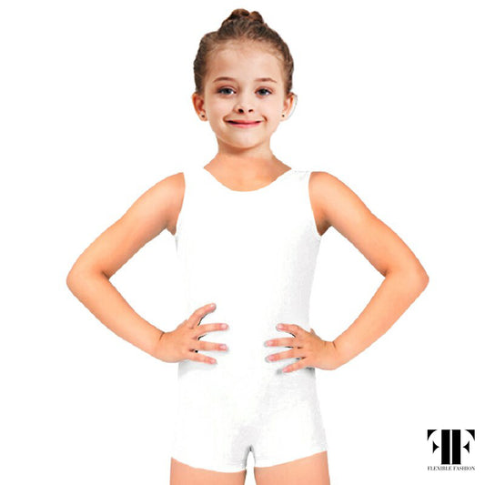 Sleeveless lycra unitard