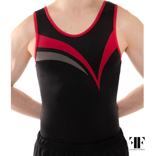 Point leotard girls gymnastics leotard by Flexible Fashion