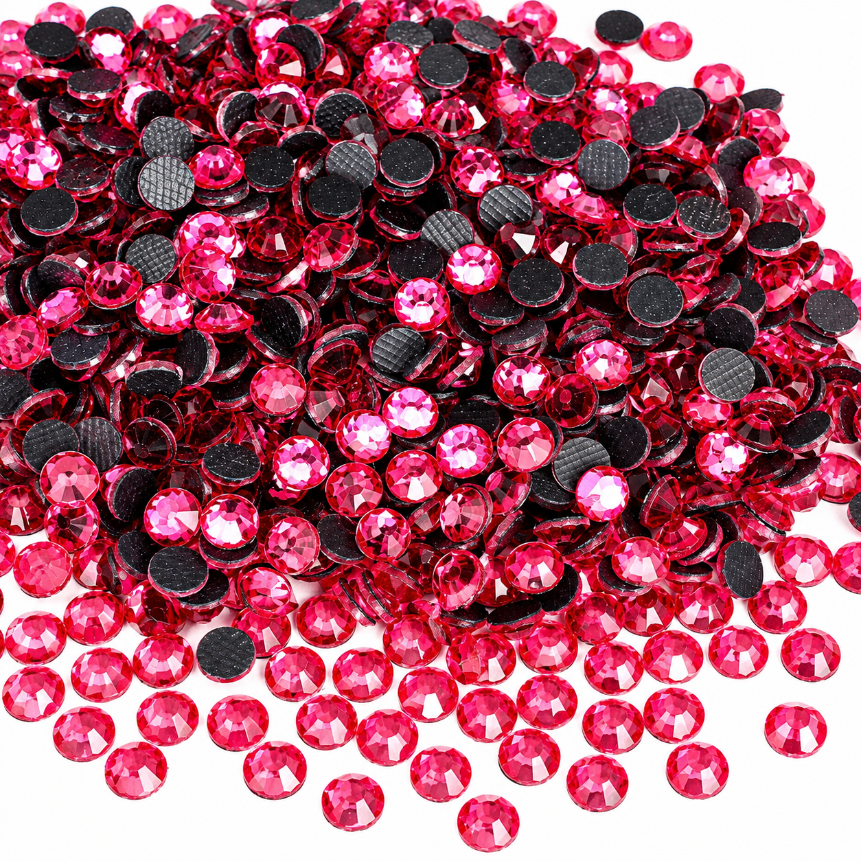 Rhinestones - Raspberry pink