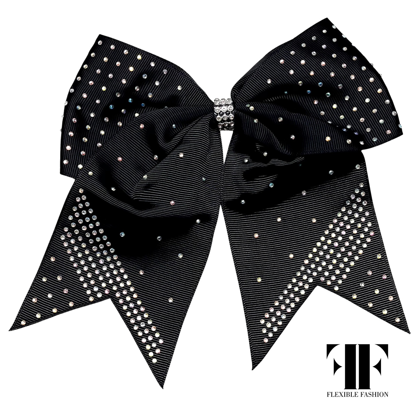 Star rhinestone bows - Large