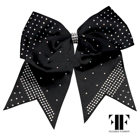 Star rhinestone bows - Large