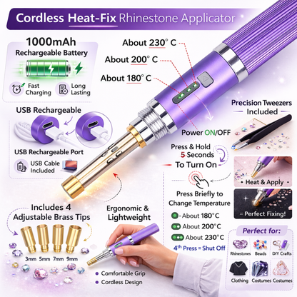 Rhinestone applicator - Cordless
