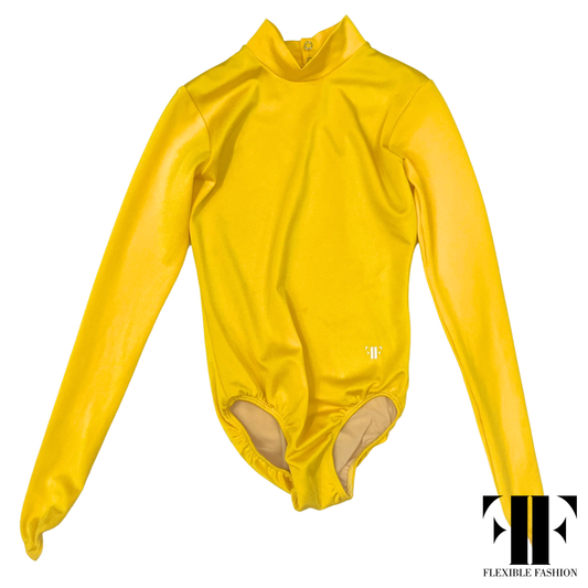 Long sleeve leotard - Yellow 9-10yr