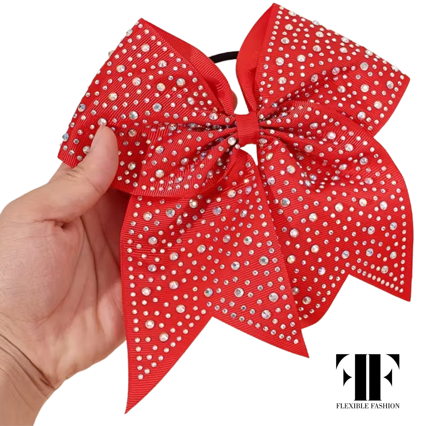 Elite rhinestone bows - Large