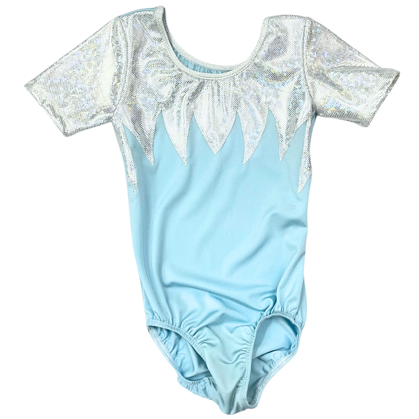 Short sleeve frozen leotard 7-8yr