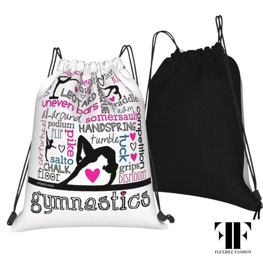 Girls gymnastics bag girls gymnastics leotard by Flexible Fashion