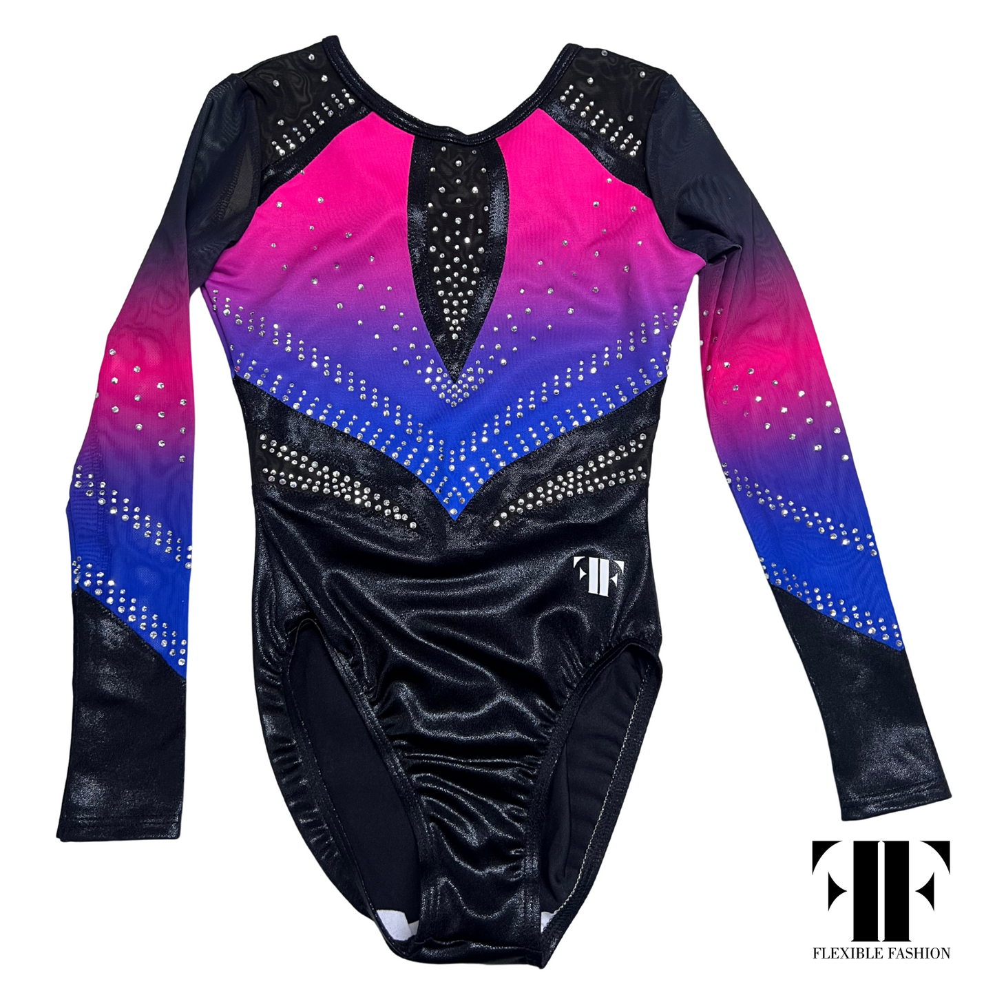 Rio in Black leotard