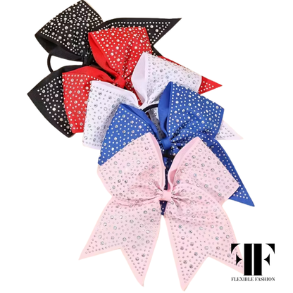 Elite rhinestone bows - Large