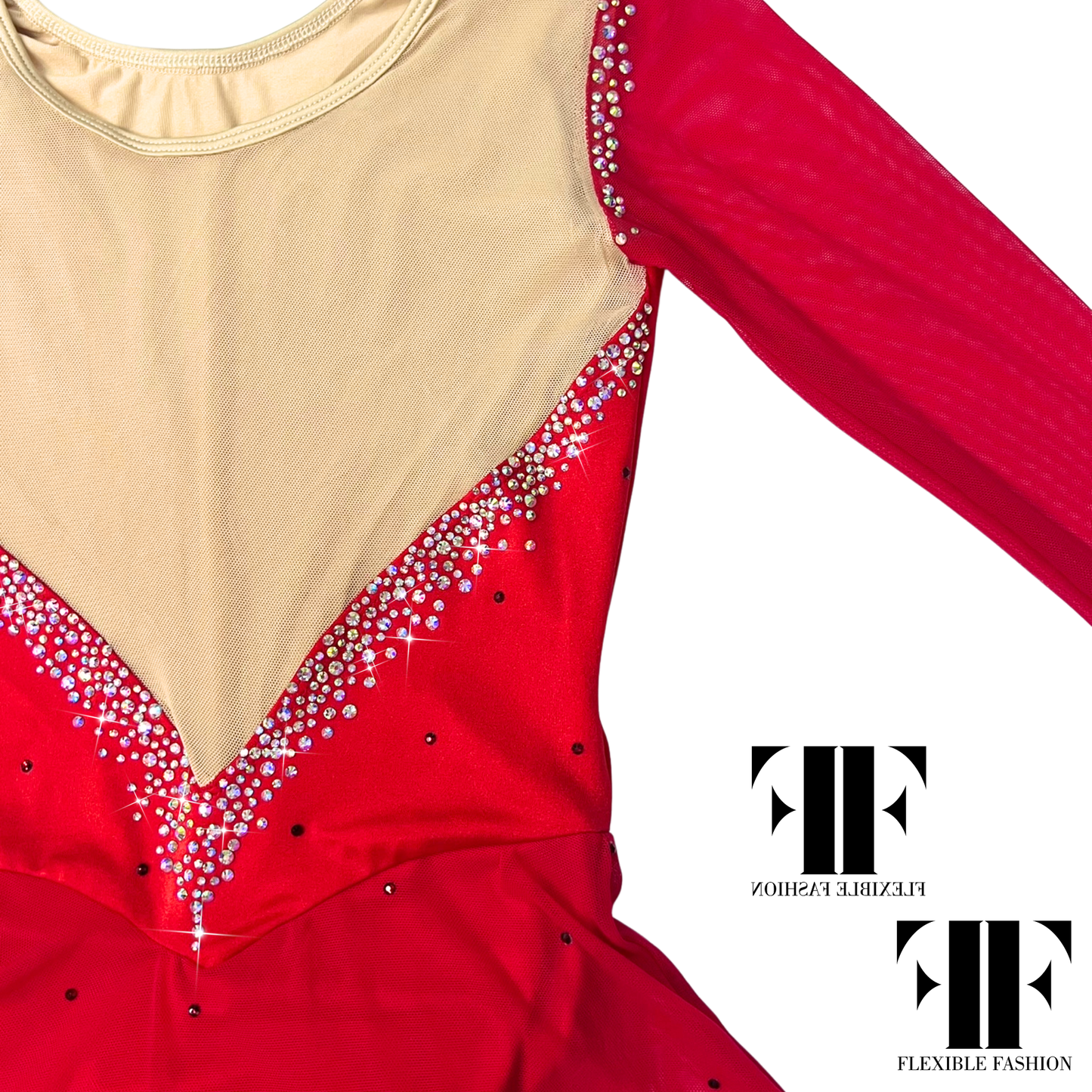 Red Dream leotard 11-12yr