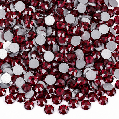Rhinestones - Deep red