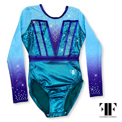 Dubai leotard - Teal