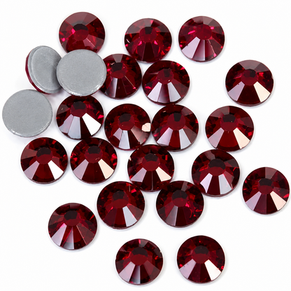 Rhinestones - Deep red