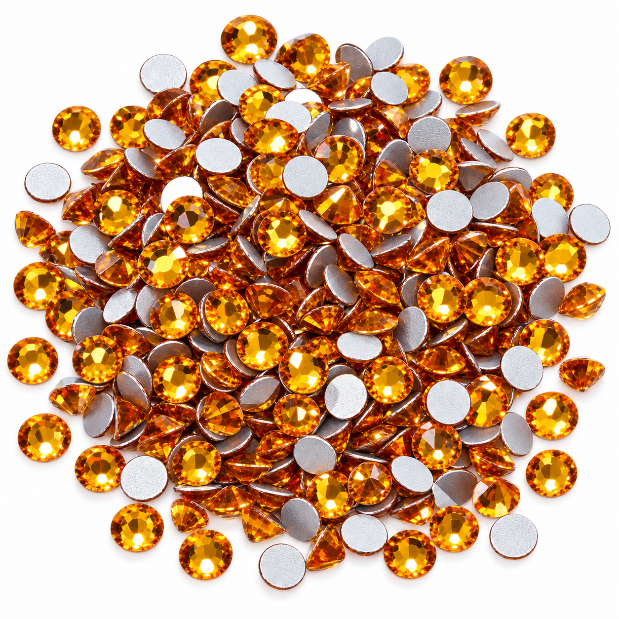 Rhinestones - Gold Topaz