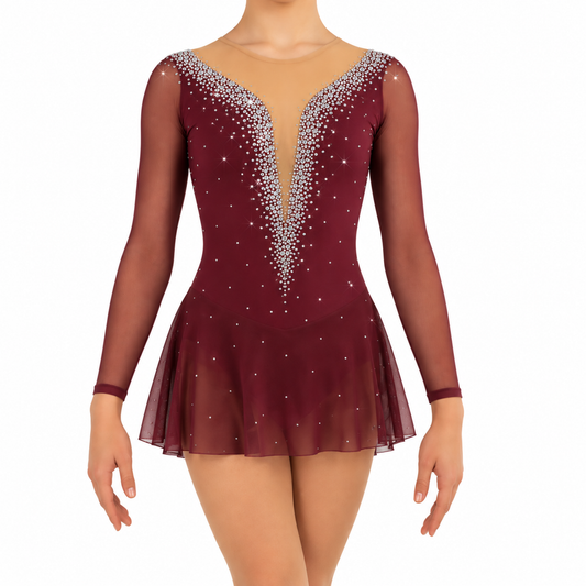 Maroon dream leotard