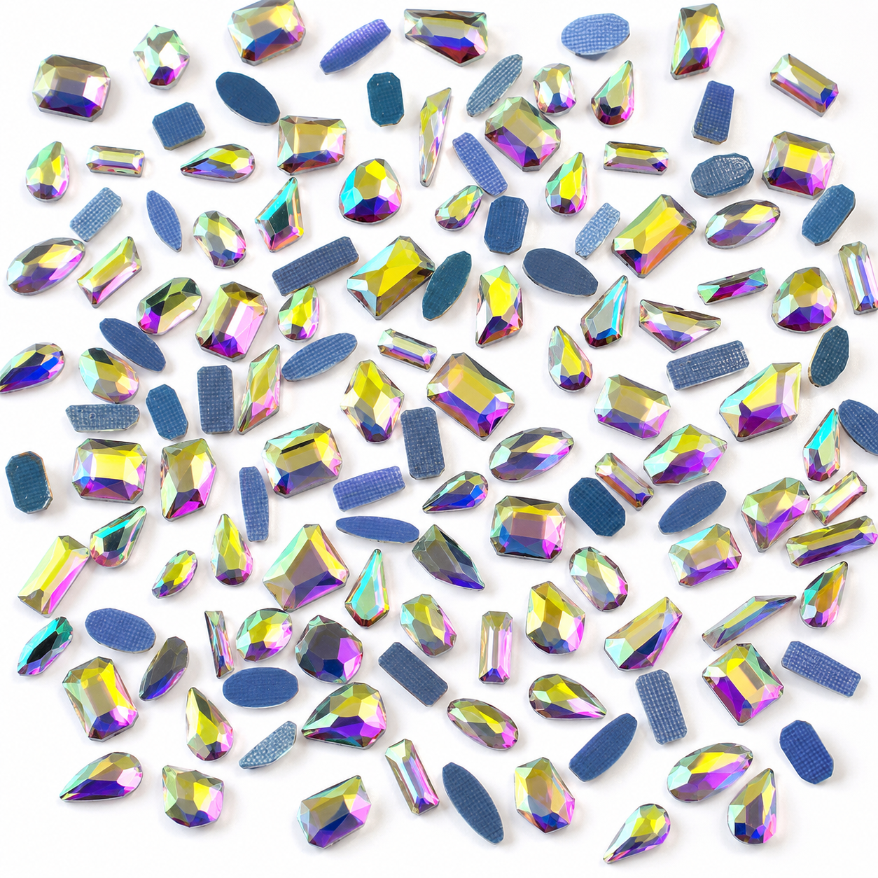 Rhinestones - Mixed shapes AB