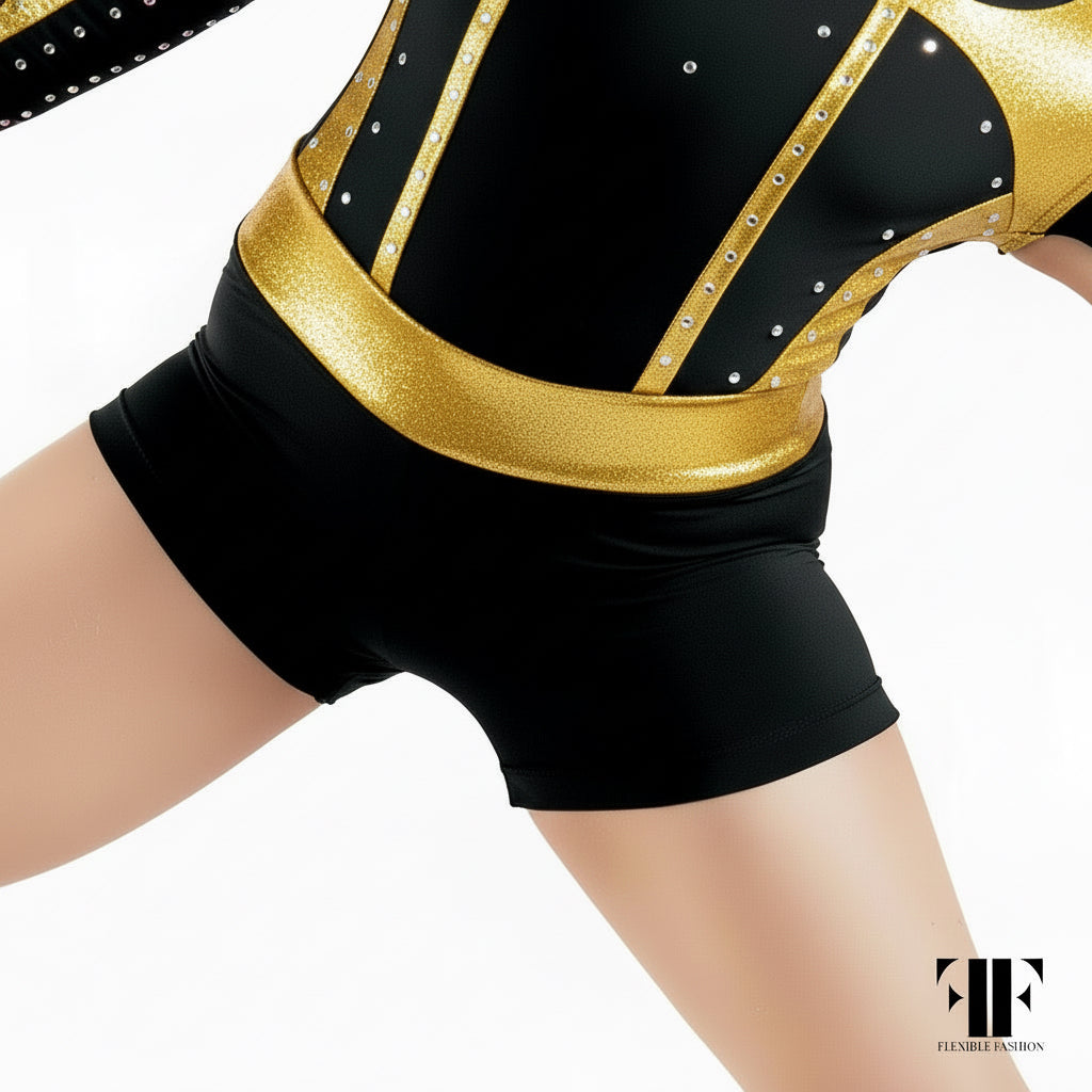 Glitz colour band tights