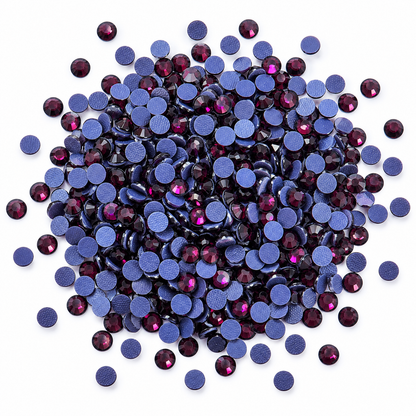 Rhinestones - Plum