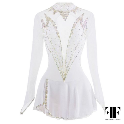 Snow White leotard girls gymnastics leotard by Flexible Fashion