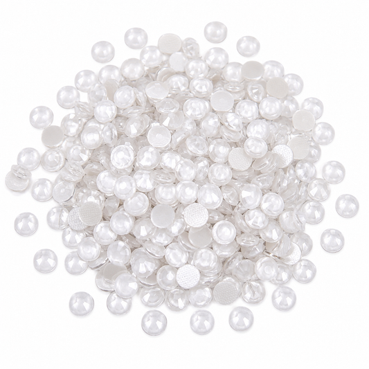 Rhinestones - White neon