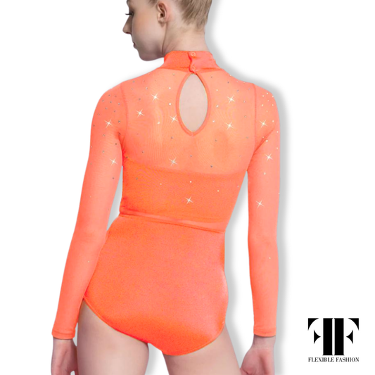 nan girls gymnastics leotard by Flexible Fashion
