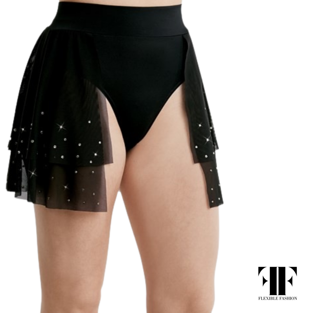 Bling mesh skirt - Multiple colours available