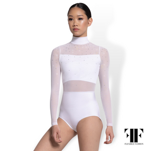 Crystal crest leotard - Multiple colours available