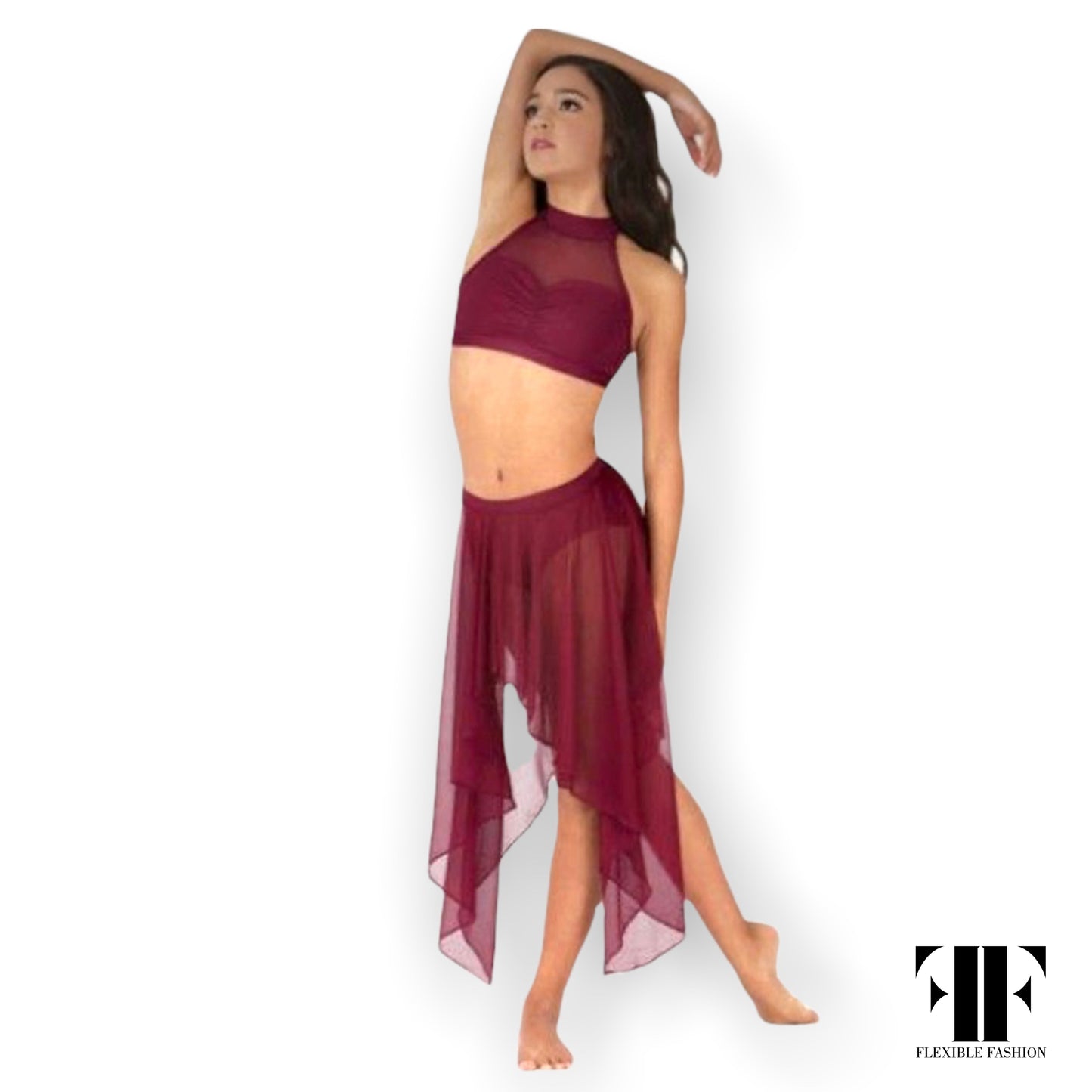 Maroon me leotard