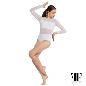 Body Mesh leotard - Multiple colours available