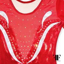Load image into Gallery viewer, Reigning red leotard
